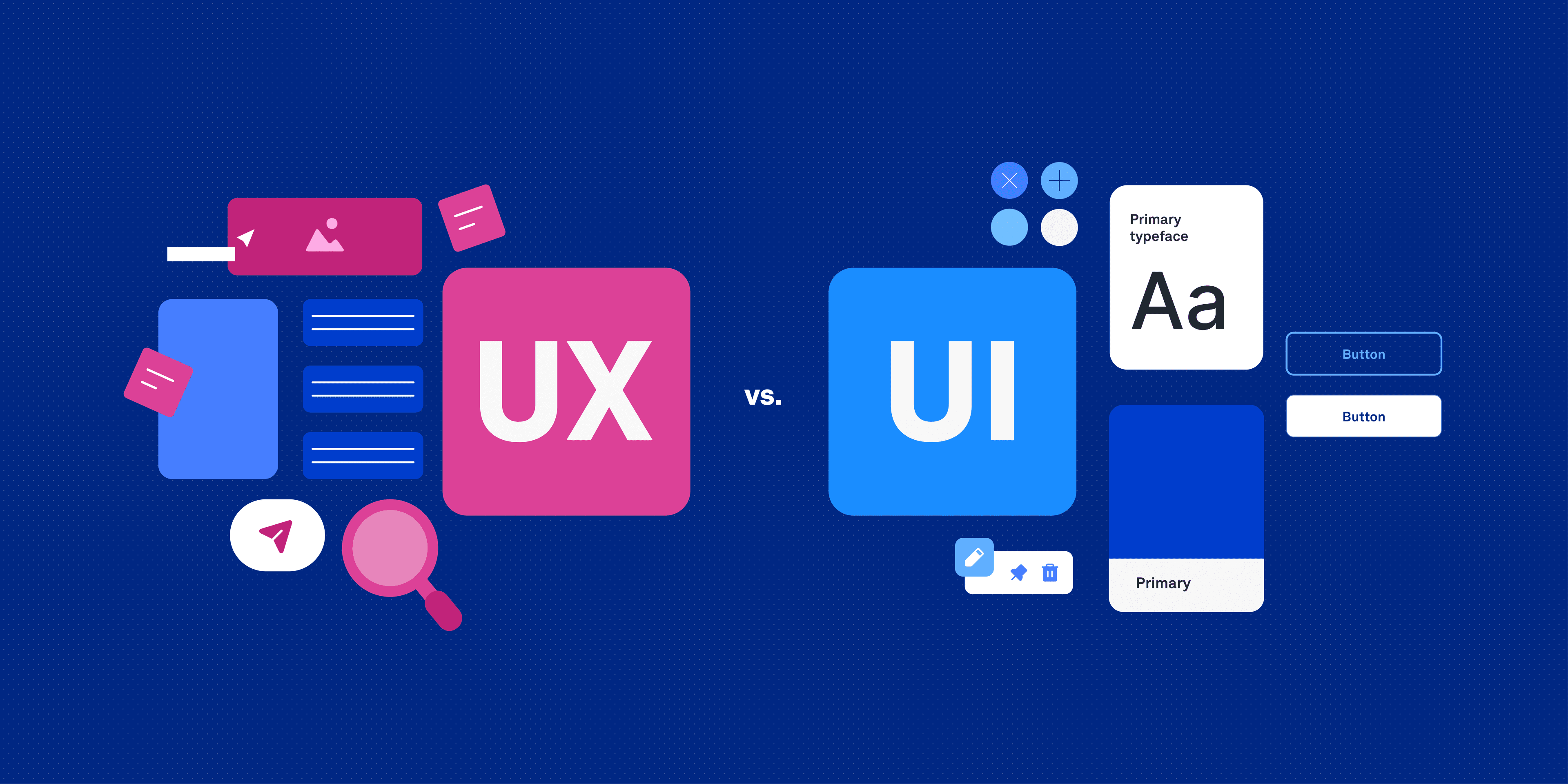 UI / UX Design poster